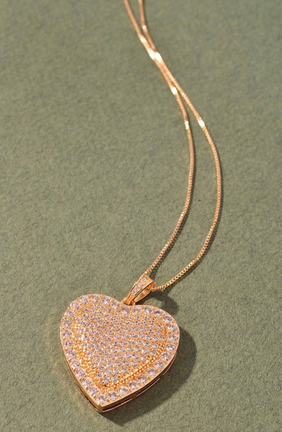 Love Charm Necklace - Eternal Affection Pendant - Bella Boutique & Bellasbylola.com