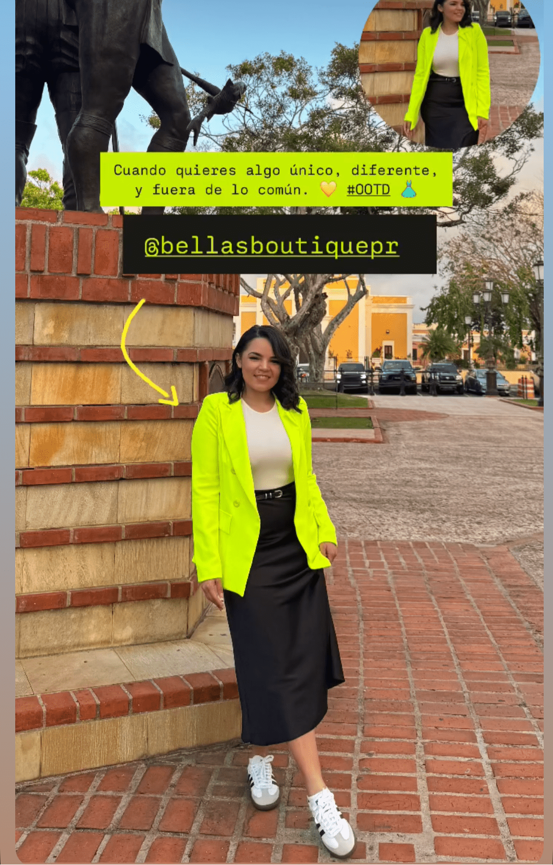 Italian Neon Yellow Blazer ( Runs Small) - Bella Boutique & Bellasbylola.com