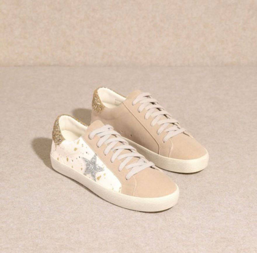 Beige Sneakers by JOANN - Everyday Essentials - Bella Boutique & Bellasbylola.com