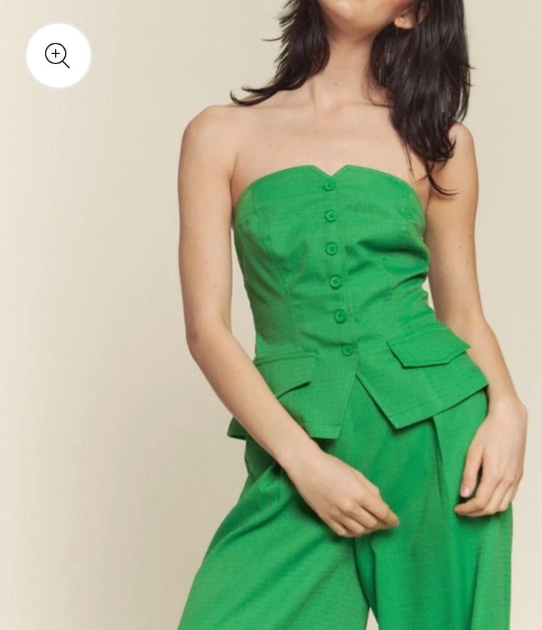 Kelly Green Tube Palazzo Set - New🌟 In Store & Online - Bella Boutique & Bellasbylola.com