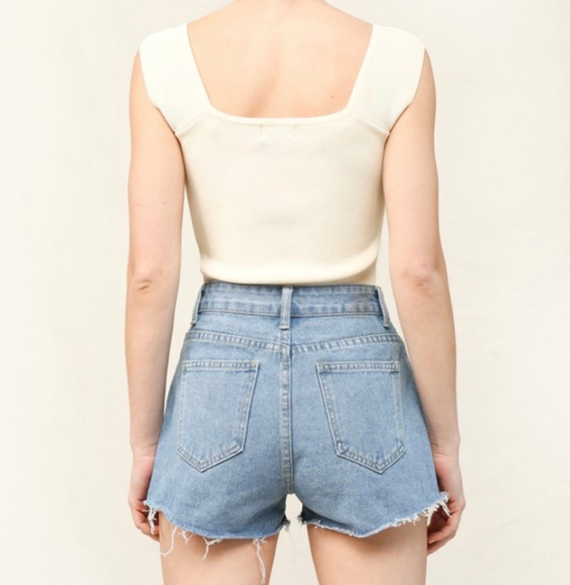 Knit Sleeveless Square Top - Bella Boutique & Bellasbylola.com