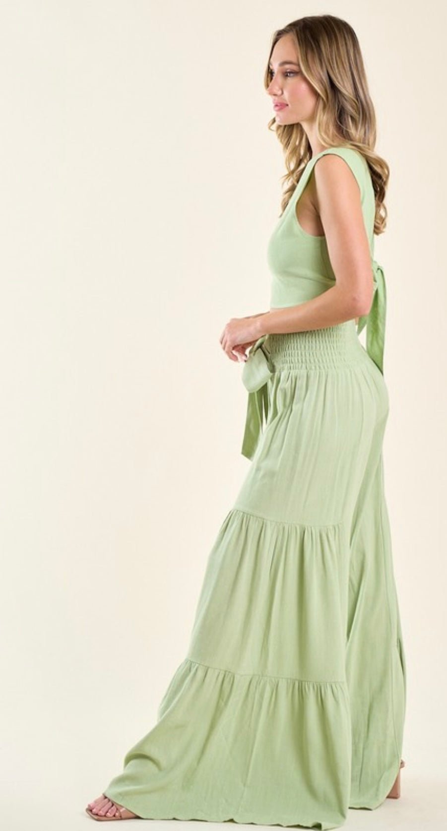 Boho Mint Linen Pants - Bella Boutique & Bellasbylola.com