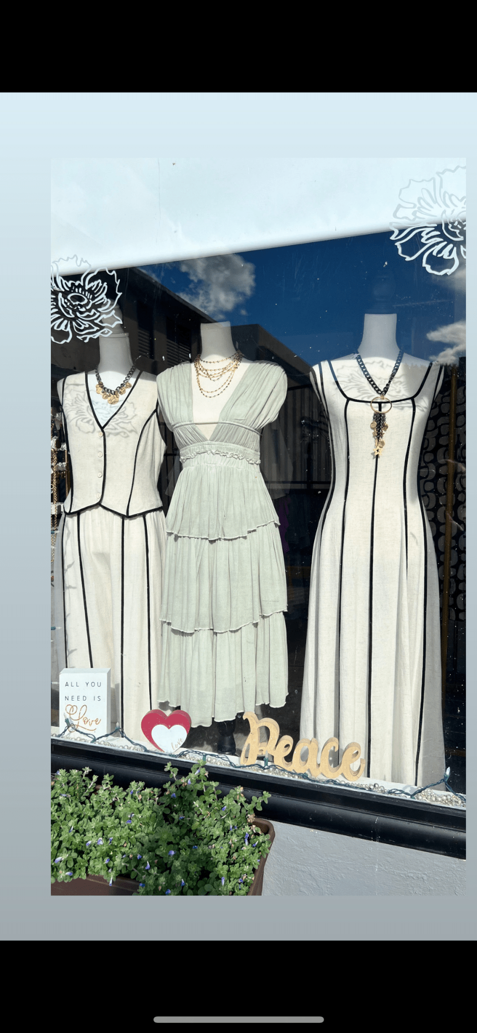 Linen Flowy Stripes Midi Dress - Bella Boutique & Bellasbylola.com