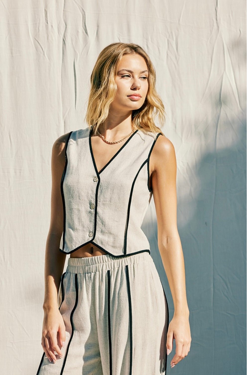 Flowy Rayon Linen Top & Pants Set ✨ True to Size - Bella Boutique & Bellasbylola.com