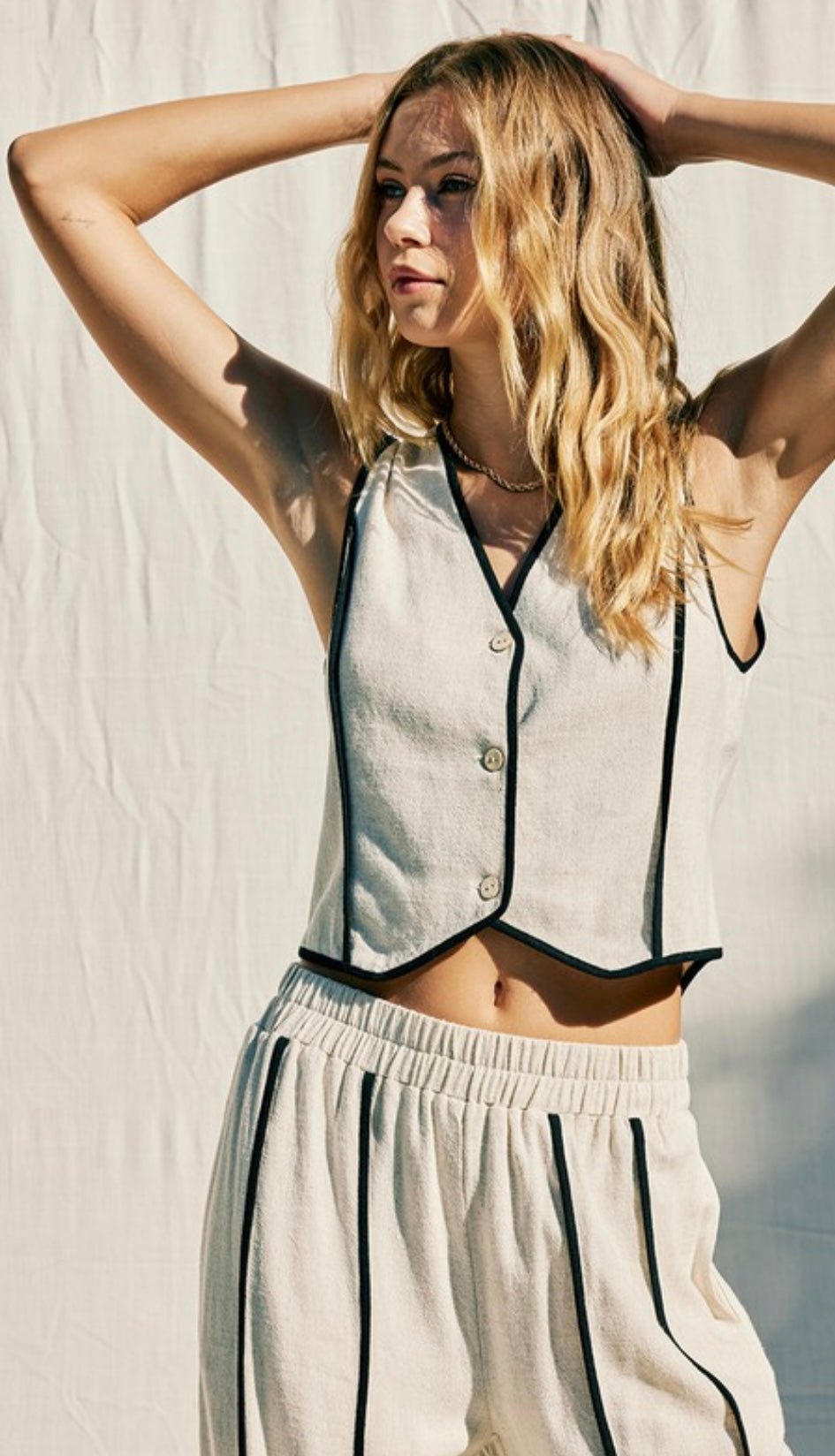 Flowy Rayon Linen Top & Pants Set ✨ True to Size - Bella Boutique & Bellasbylola.com