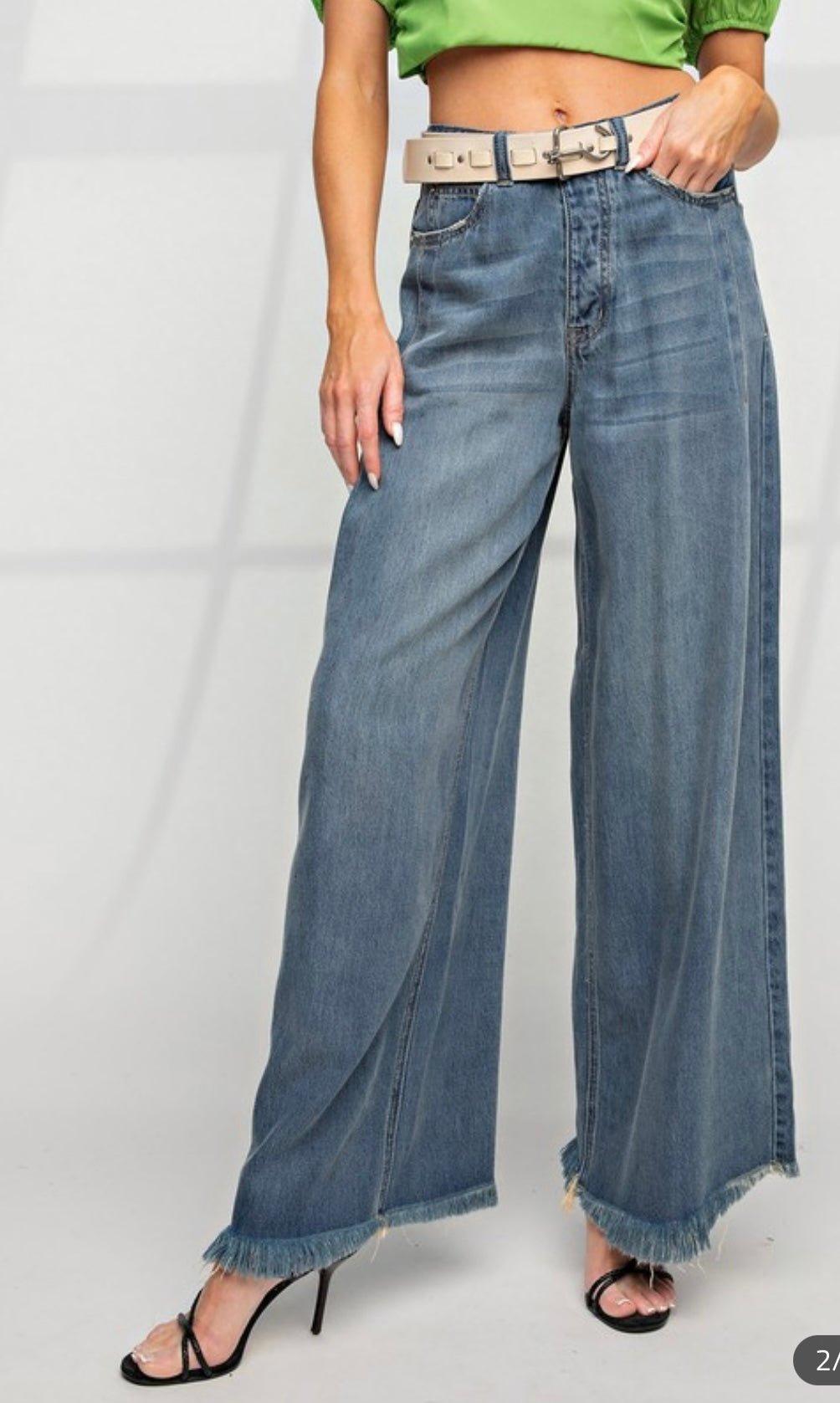 Maricel Jeans (dark or washed) no - Bella Boutique & Bellasbylola.com