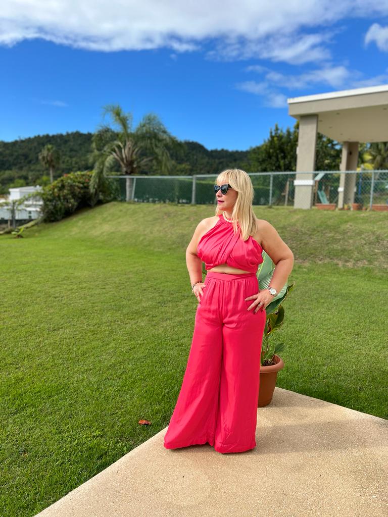 Fit Wooven Top - Matching Pants Available - Bella Boutique & Bellasbylola.com