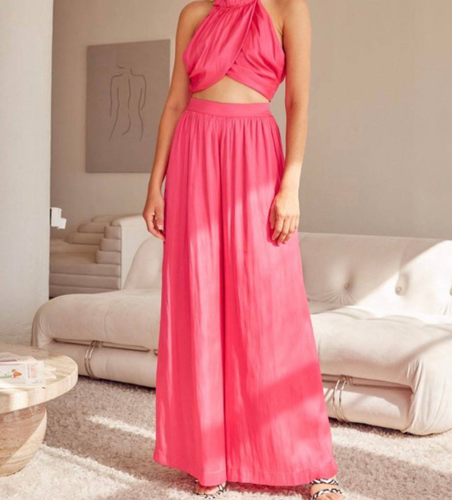 Fit Wooven Top - Matching Pants Available - Bella Boutique & Bellasbylola.com