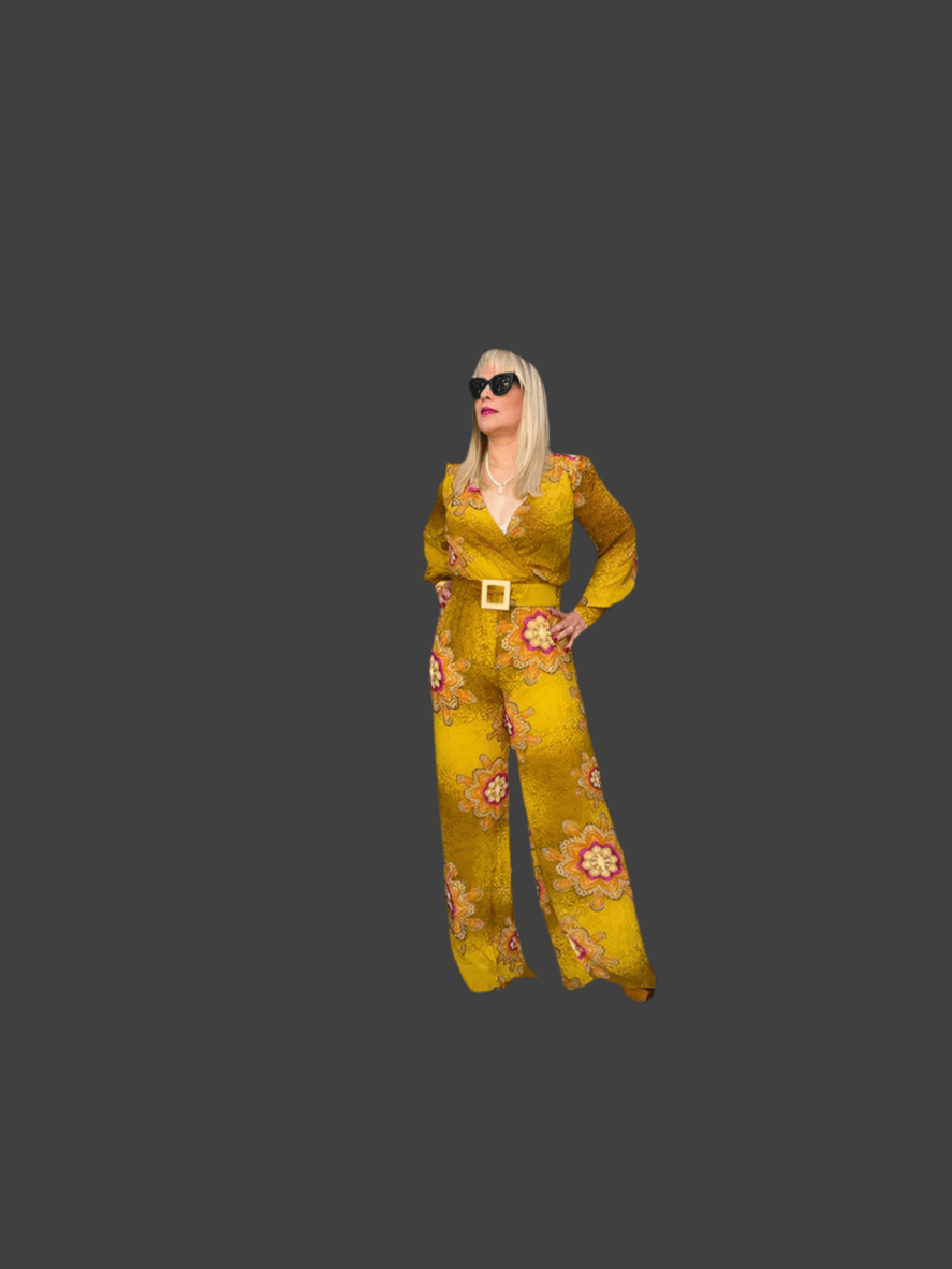 Mustard Jumpsuit - True to size - Bella Boutique & Bellasbylola.com
