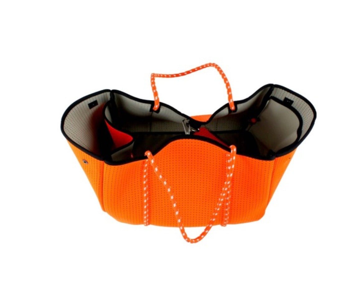 Neon Orange Everyday Tote Bag - Bella & Bellasbylola.com