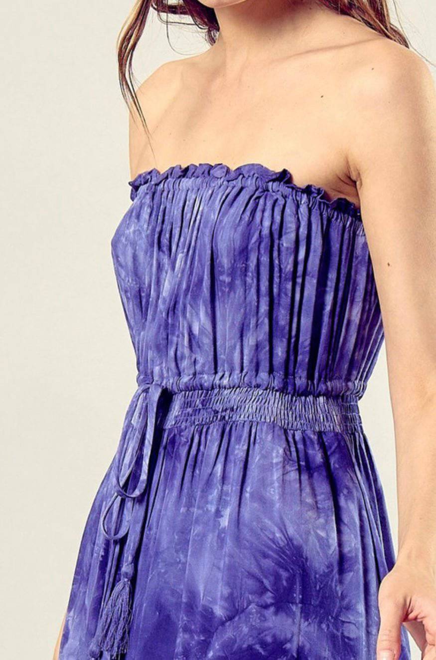 Dreamy Purple Asymmetrical Hi-Low Dress - Bella Boutique & Bellasbylola.com