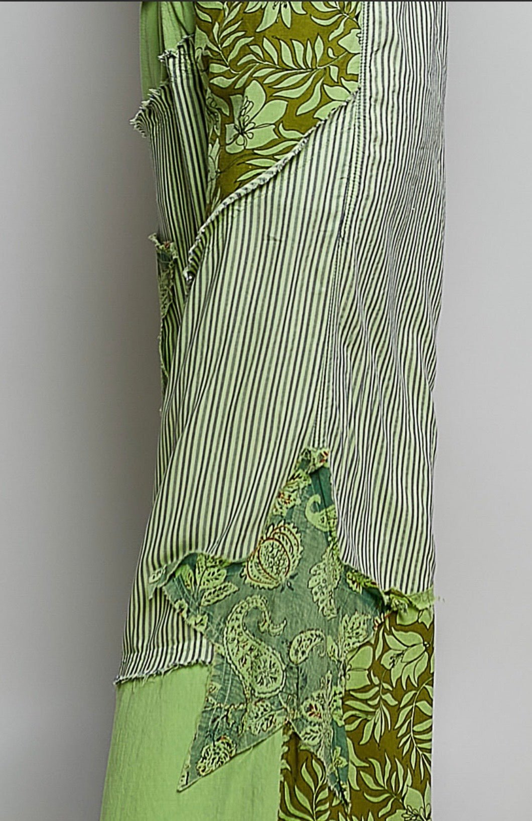 Patchwork Star & Stripes One of a kind Pants - Bella Boutique & Bellasbylola.com