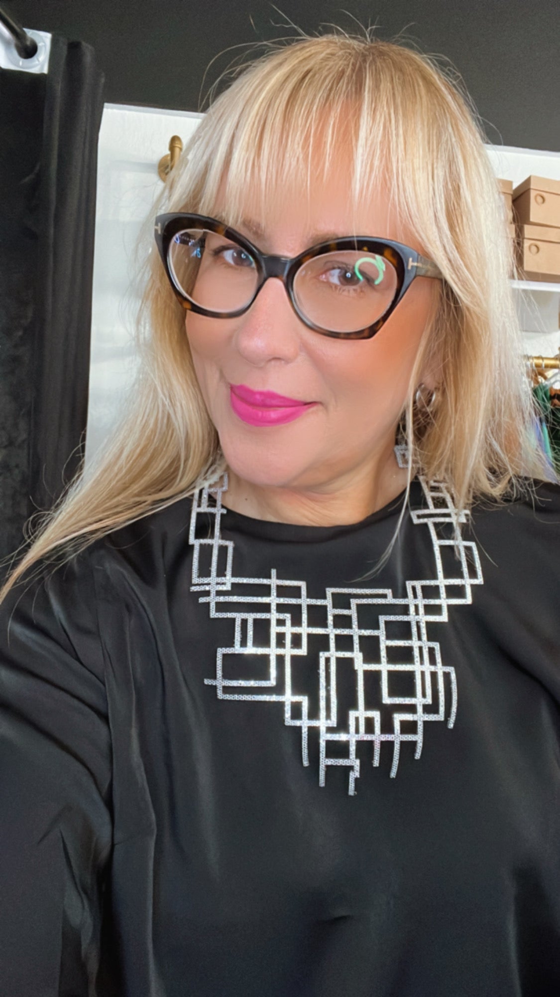 Silver Leather Choker Necklace - Bella Boutique & Bellasbylola.com