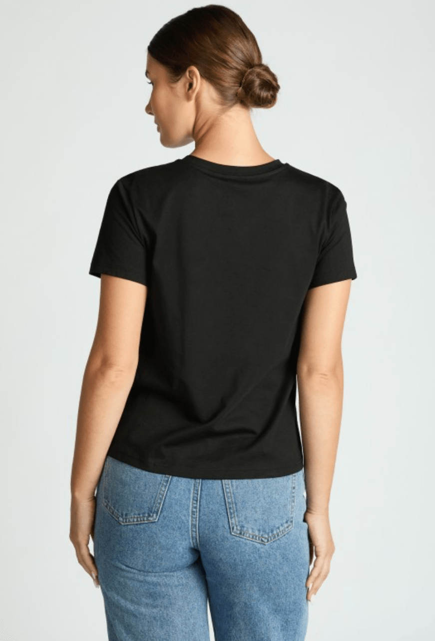 Premium 100% Cotton Short Sleeve Bra Top - Bella Boutique & Bellasbylola.com