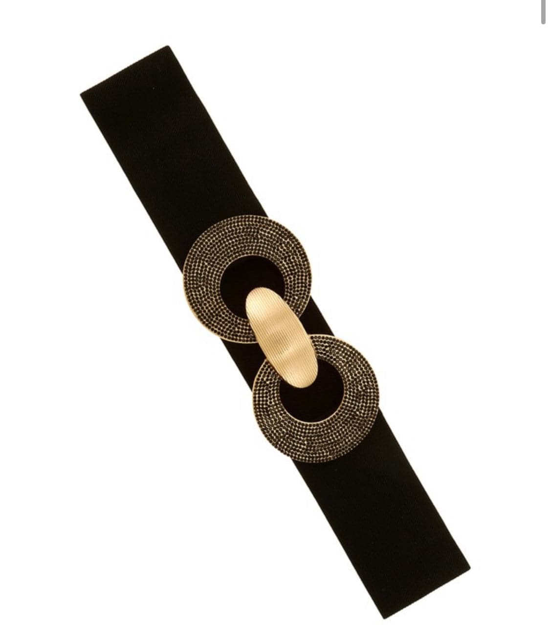 Luxury Rhinestone Double Circle Fashion Belt - Bella Boutique & Bellasbylola.com