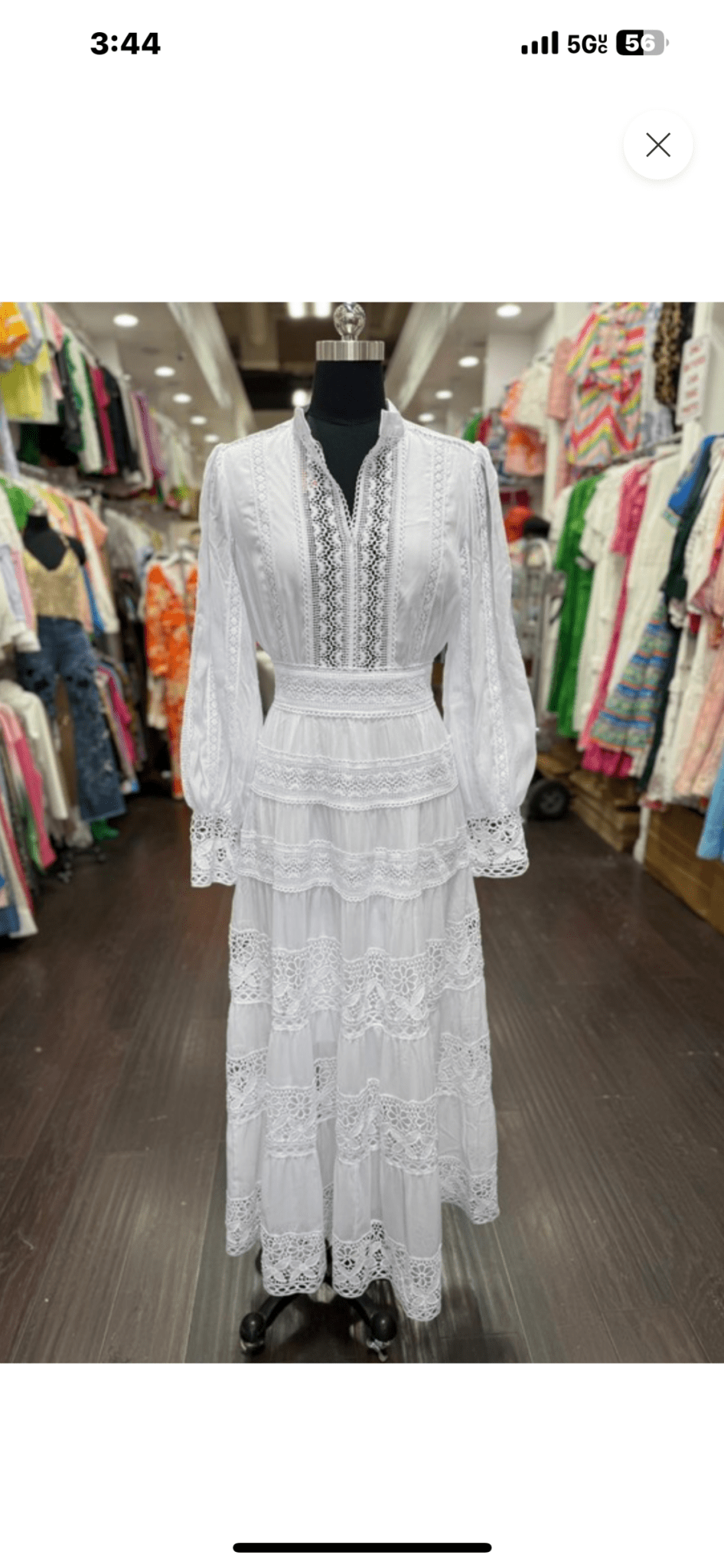 Rosa Lace Maxi Dress - New ✨✨ - Tax Included - Bella Boutique & Bellasbylola.com