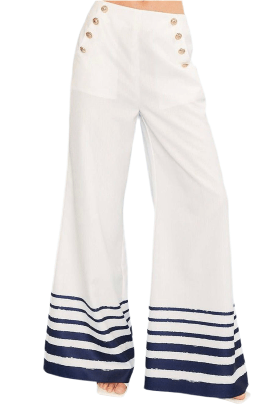 Sailor Blue & White Ruffle (SET) - Bella Boutique & Bellasbylola.com
