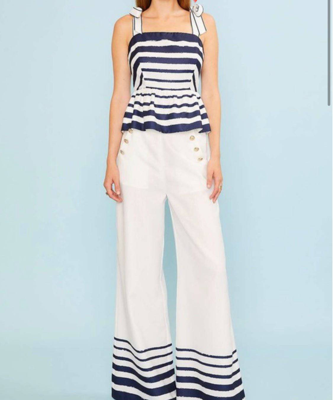 Sailor Blue & White Ruffle (SET) - Bella Boutique & Bellasbylola.com