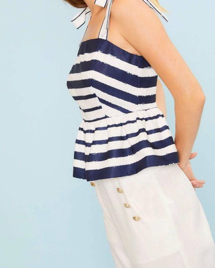Sailor Blue & White Ruffle (SET) - Bella Boutique & Bellasbylola.com