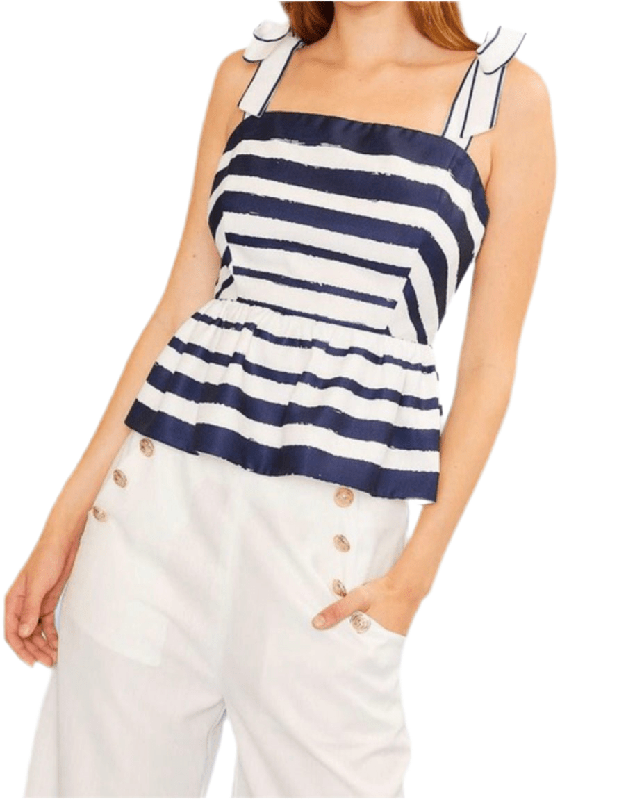 Sailor Blue & White Ruffle (SET) - Bella Boutique & Bellasbylola.com