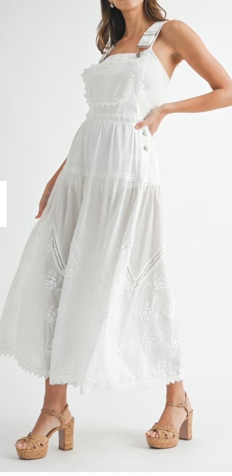 Square neckline overall 100% Rayon - En tienda & Online 💫 Tax incluido - Bella Boutique & Bellasbylola.com