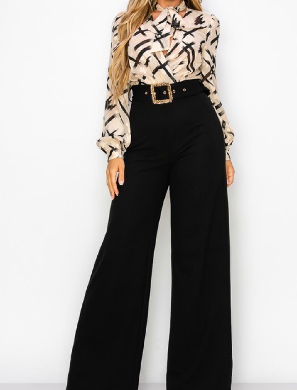 Taupe Long Sleeve Jumpsuit - Bella Boutique & Bellasbylola.com