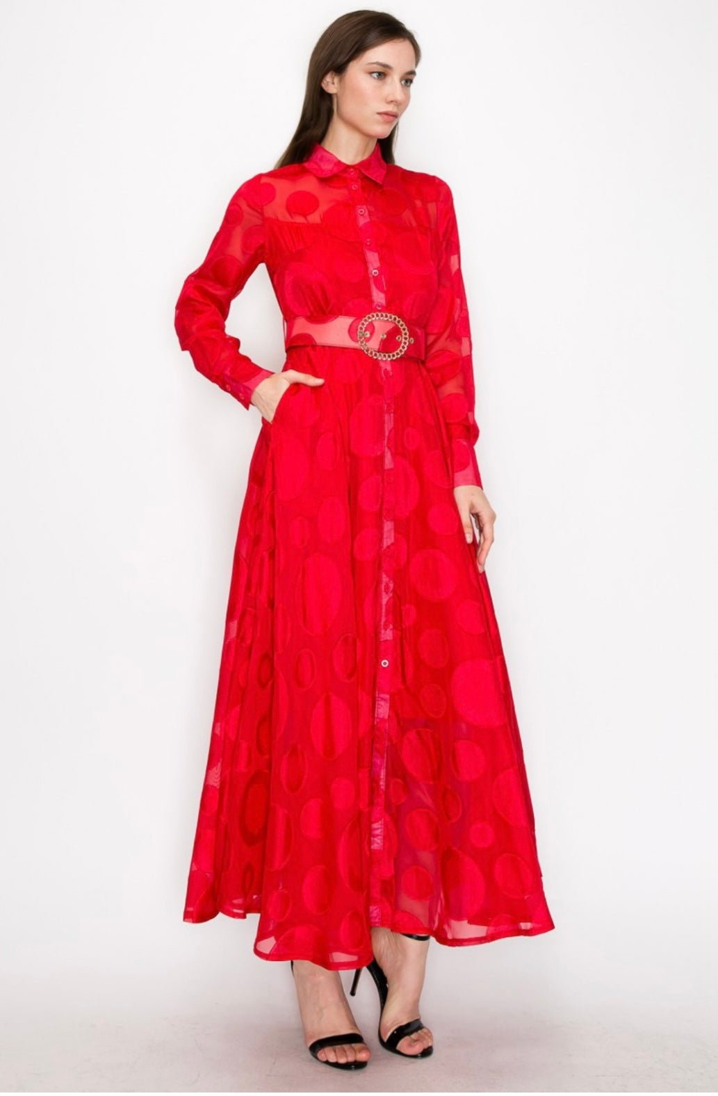 The Red Maxi Dress - Bella Boutique & Bellasbylola.com