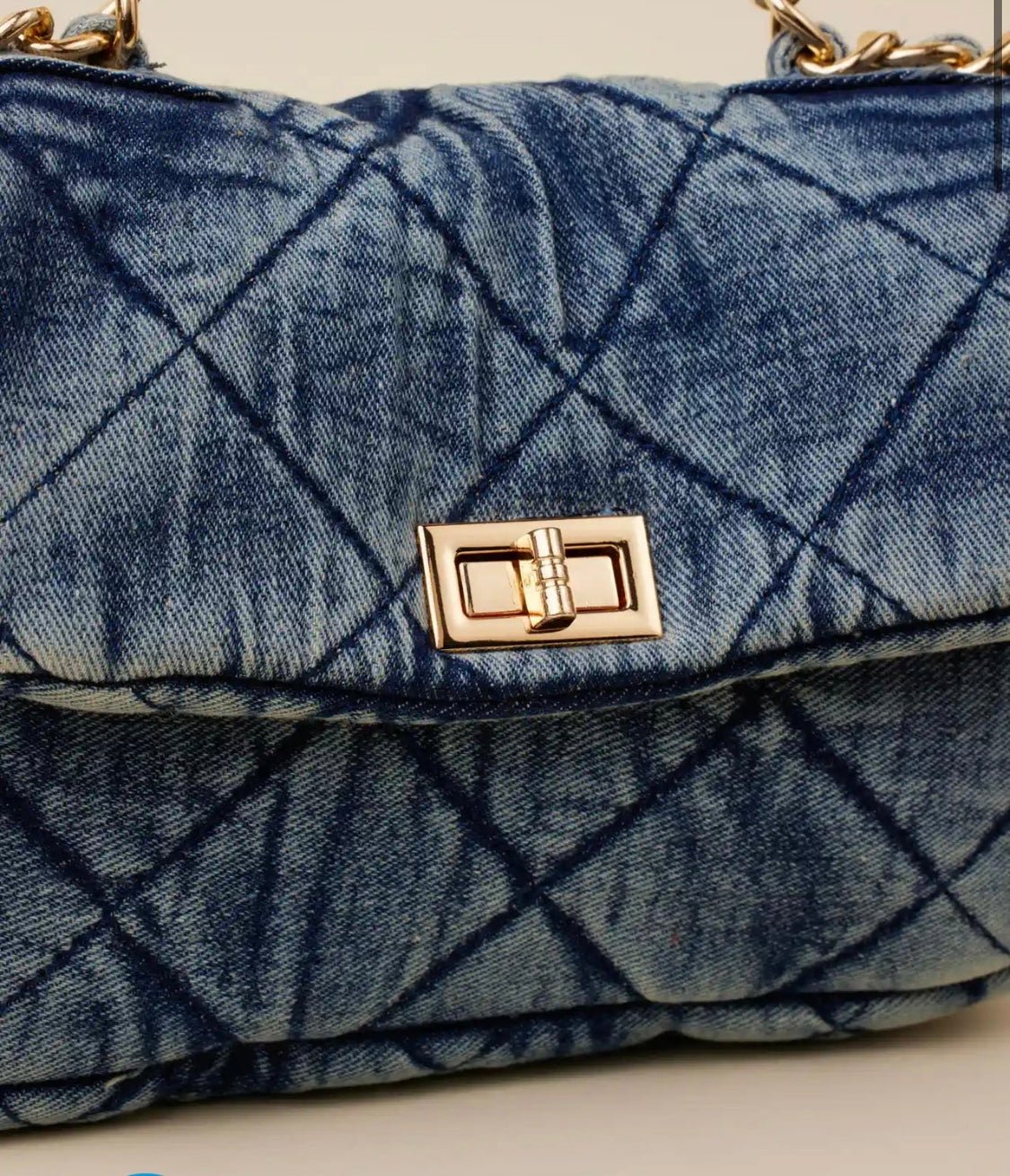 Washed denim Convertible Purse - Bella Boutique & Bellasbylola.com
