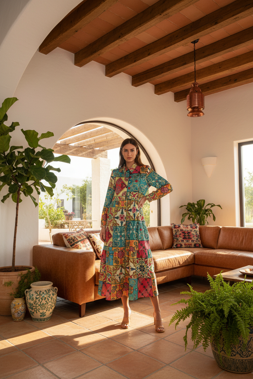 What a Beauty Midi Dress Long Sleeve Shirt Dress- True to size