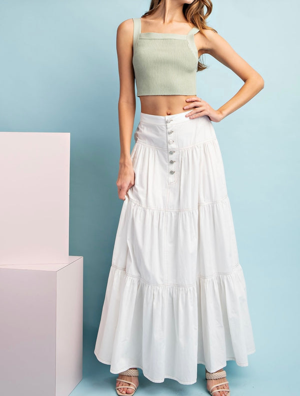 Bohemian Midi  Skirt - Bella Boutique & Bellasbylola.com