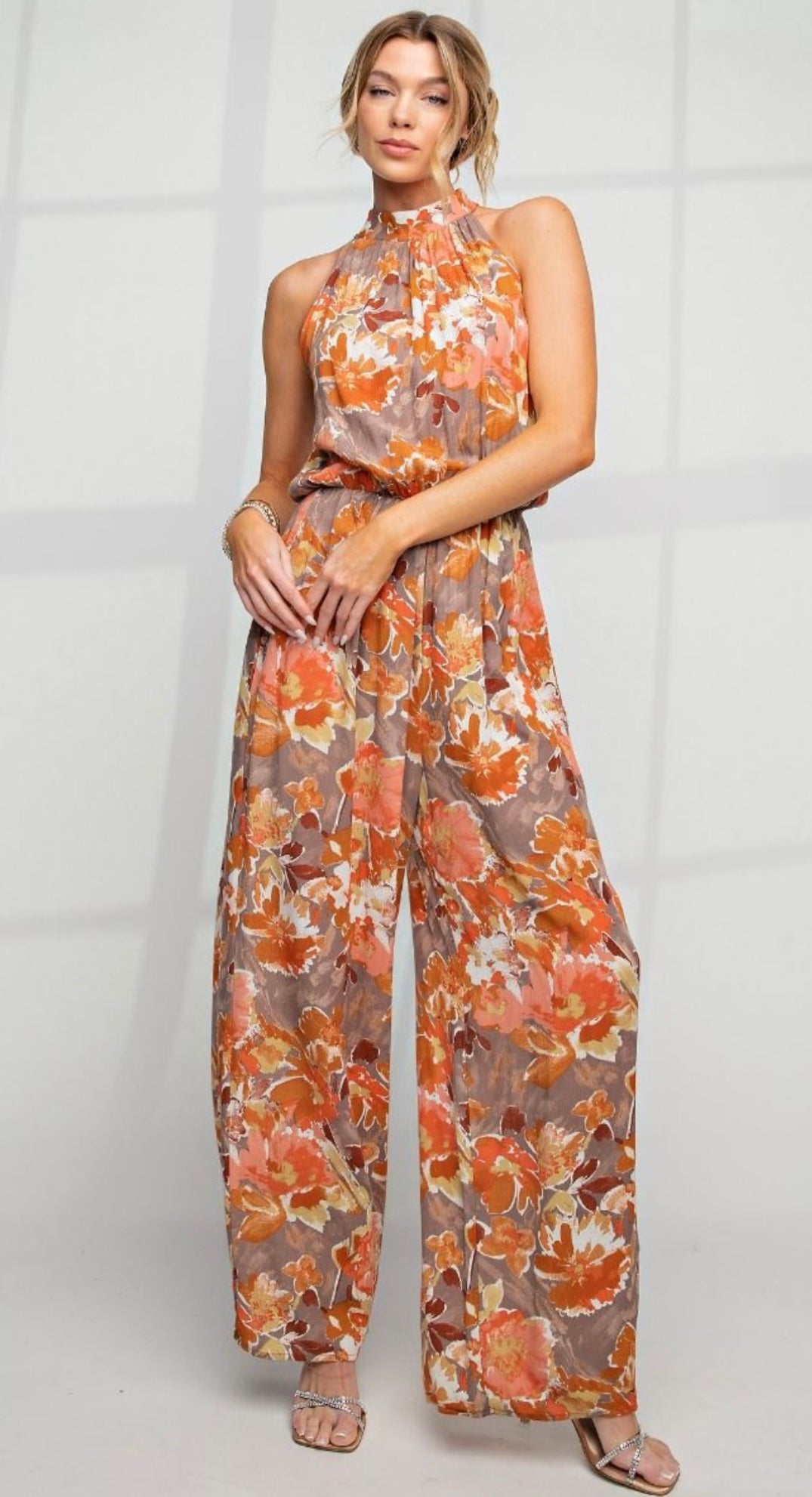 Mirabella Orange Jumpsuit- 🌟