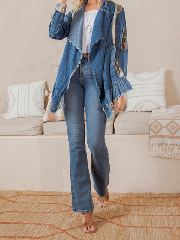 Bohemian Denim Kimono