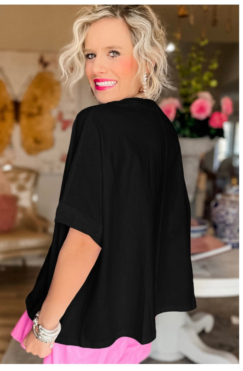 Black  Mama Tunic from Small thru 2XL-New ✨ - Bella Boutique & Bellasbylola.com