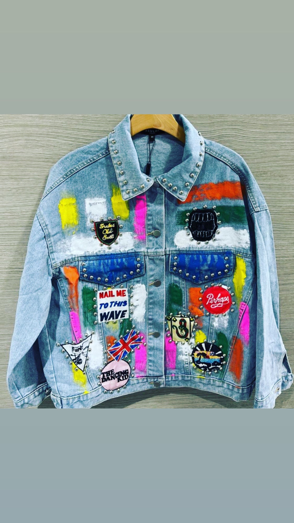 Exquisite Denim Jacket - Bellasbylola.com