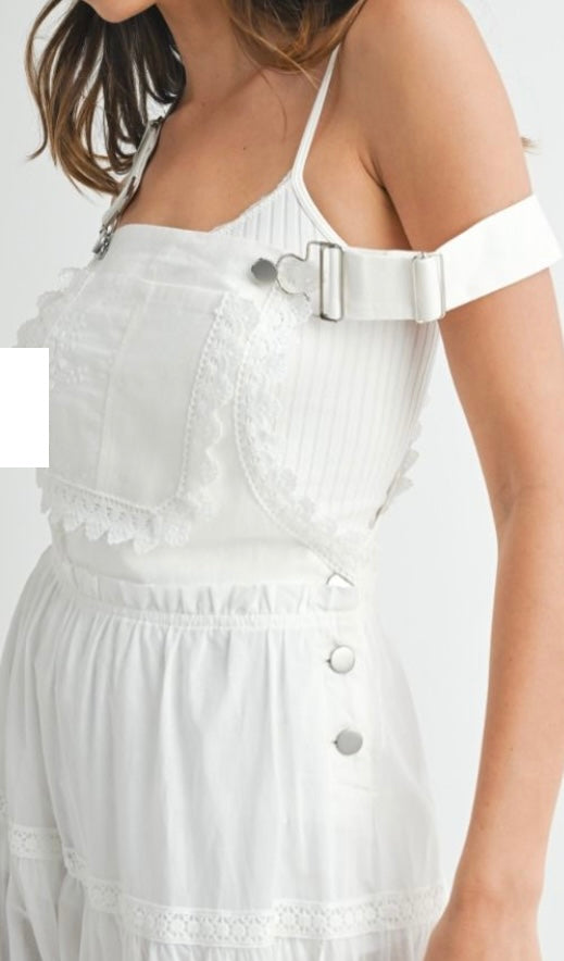 Square neckline overall 100% Rayon - En tienda & Online 💫 New