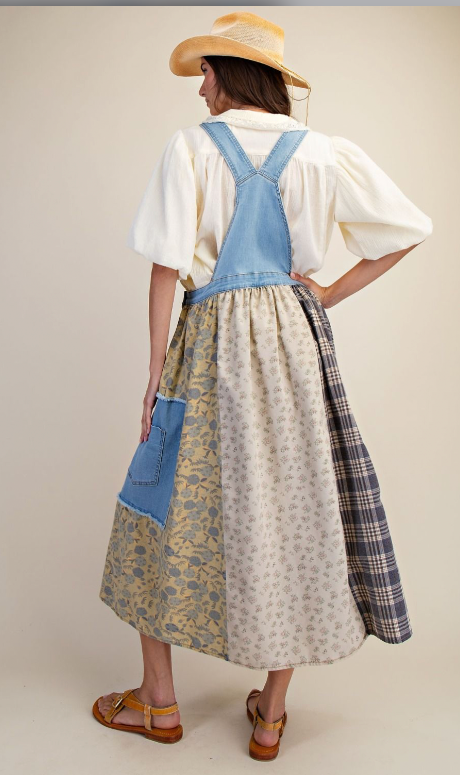 Woman Wash Denim Skirtalls