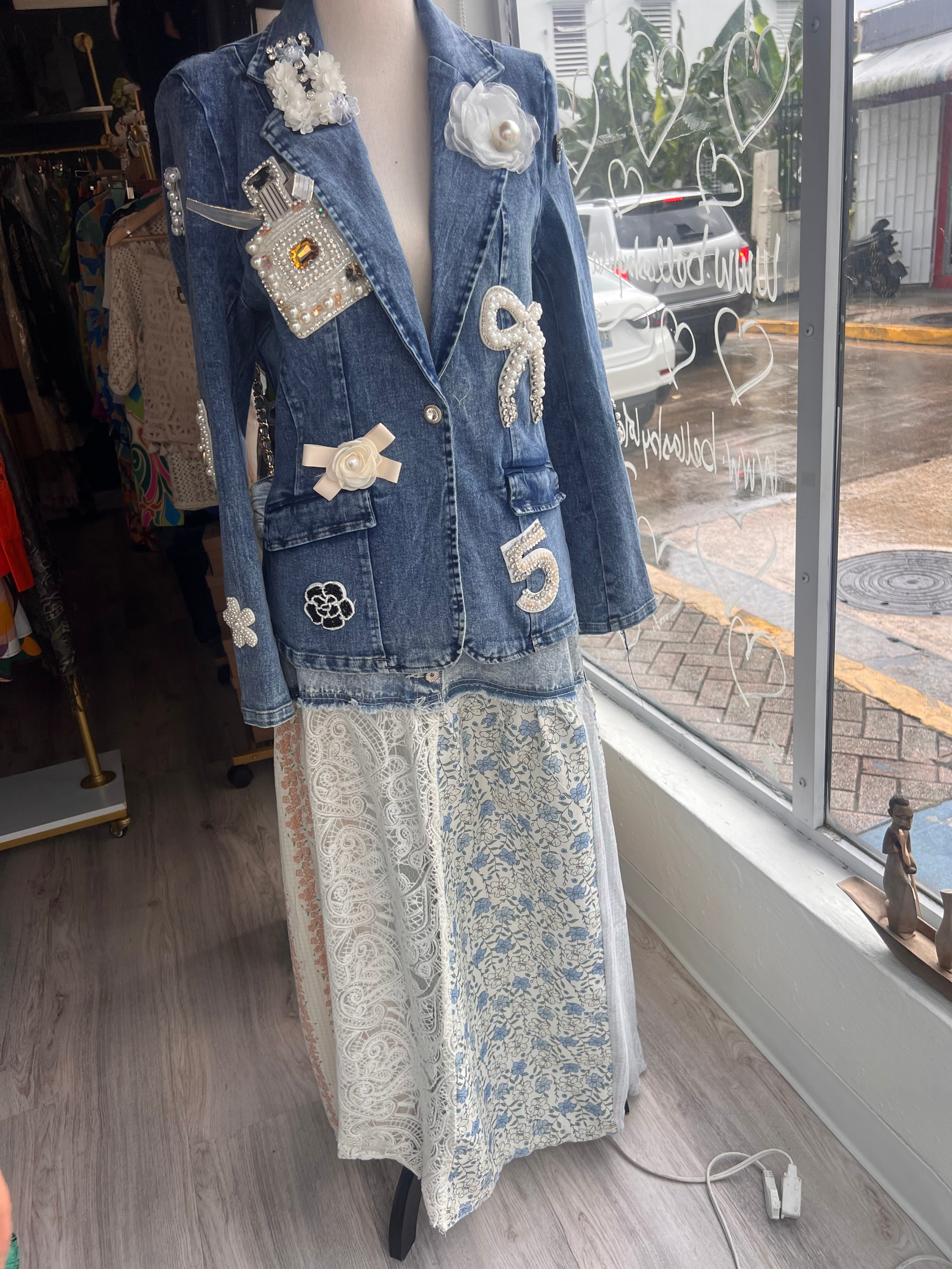 Like Channel Denim Blazer - True to size