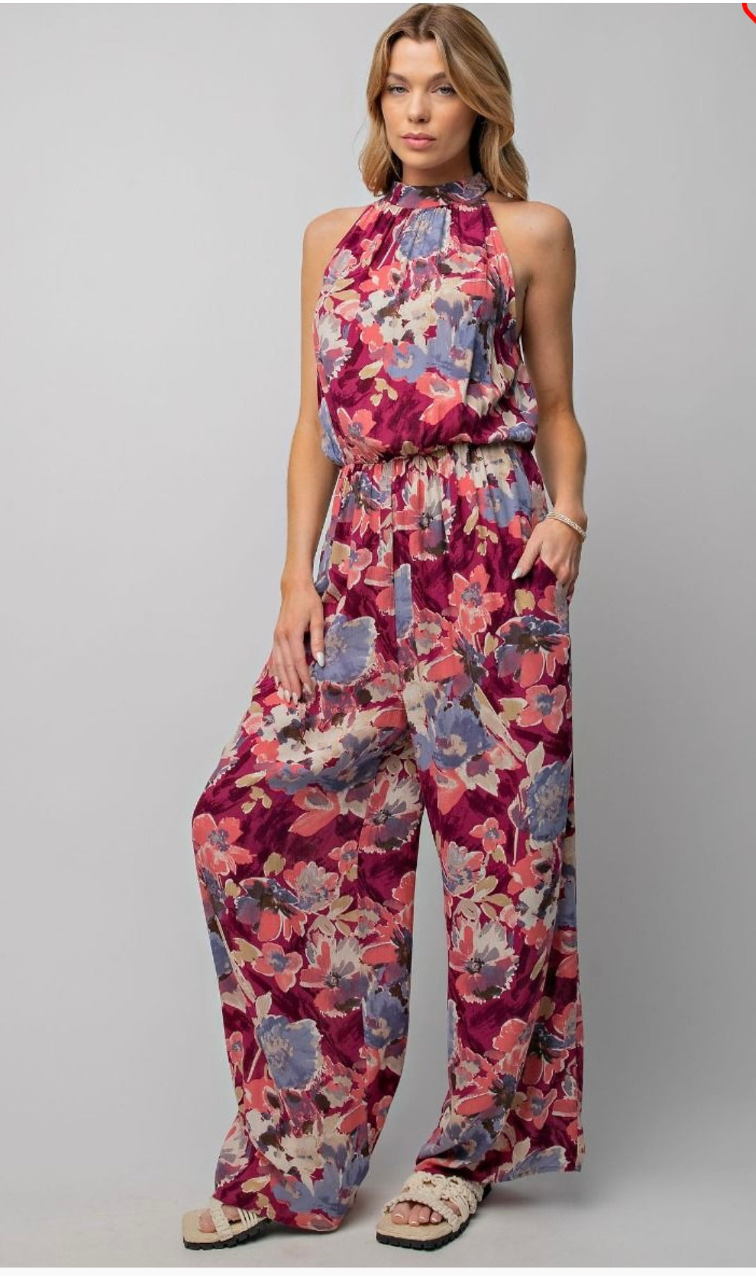 Mirabella Pink Jumpsuit- 🌟