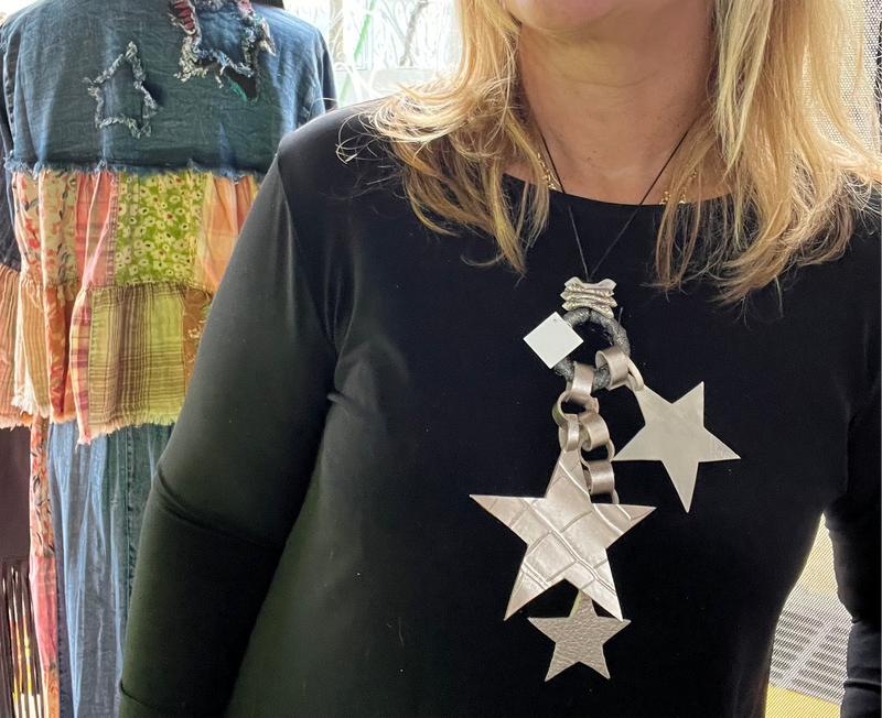 Collar Colgante con Estrella  Artesana Arlene Díaz 🇵🇷