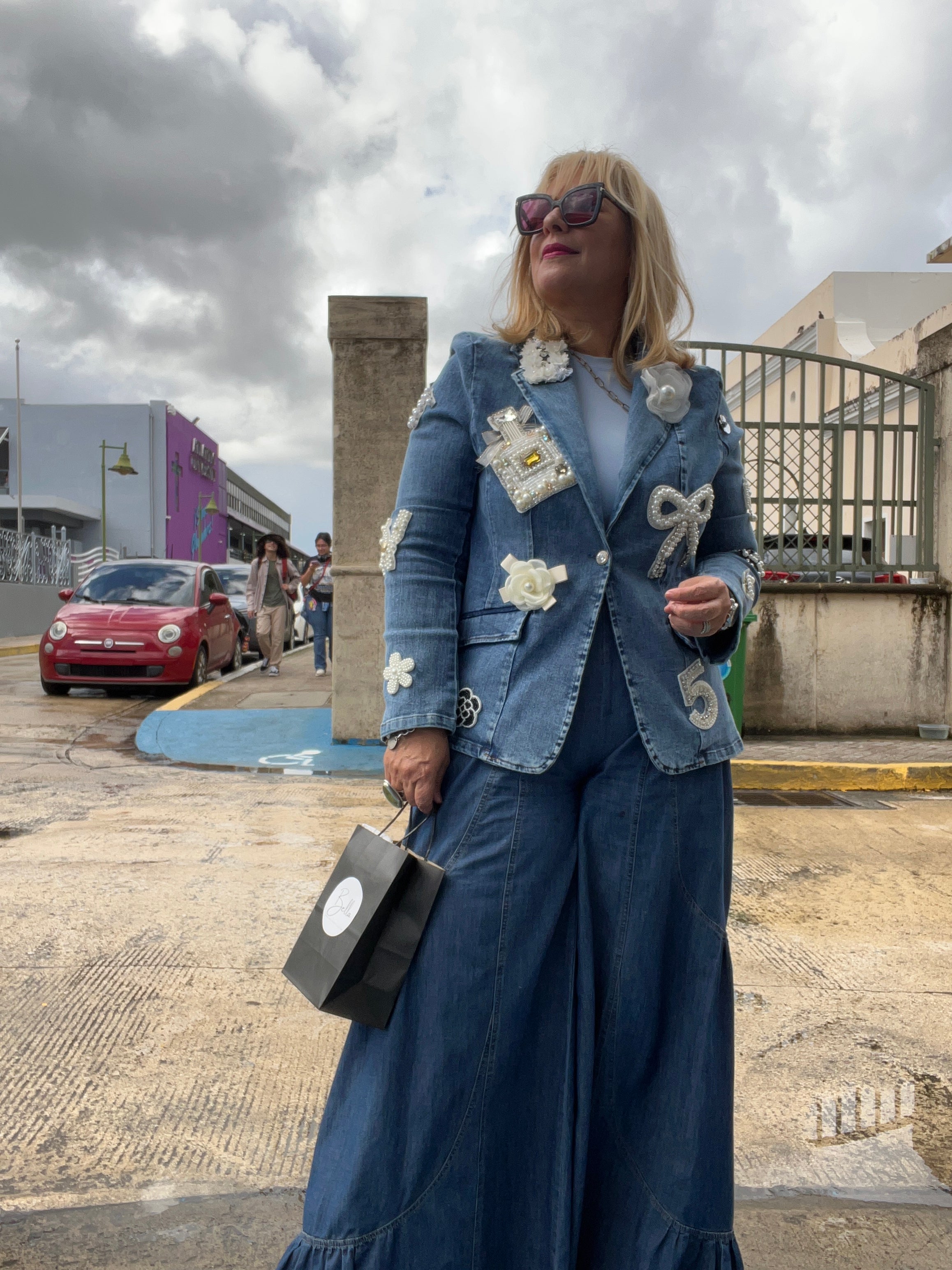 Like Channel Denim Blazer - True to size