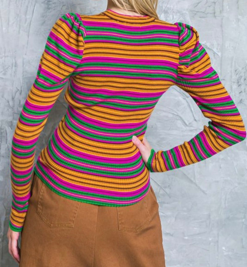 Stripes Sweater - Bellasbylola.com