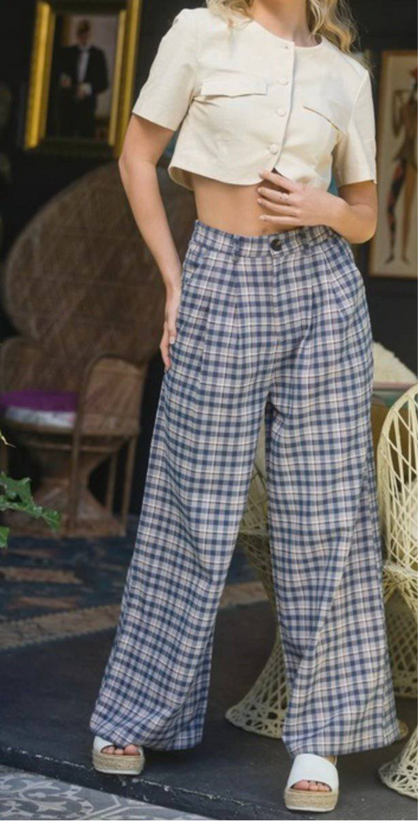 Plaid Trousers