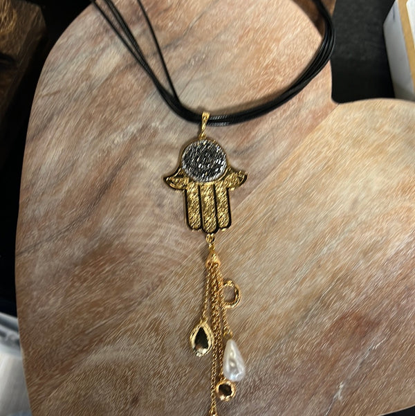 Hamsa Necklace - Bellasbylola.com