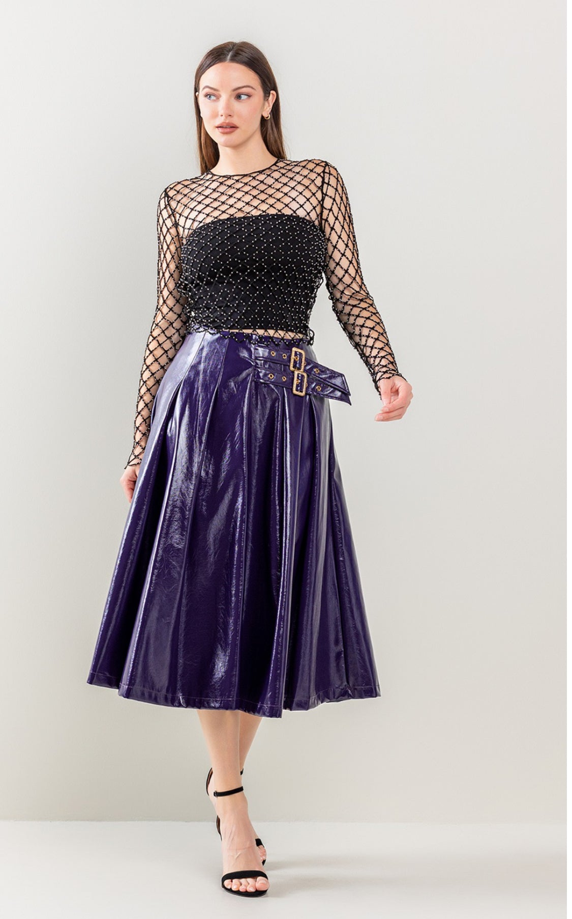 Violeta Midi Skirt - Bellasbylola.com