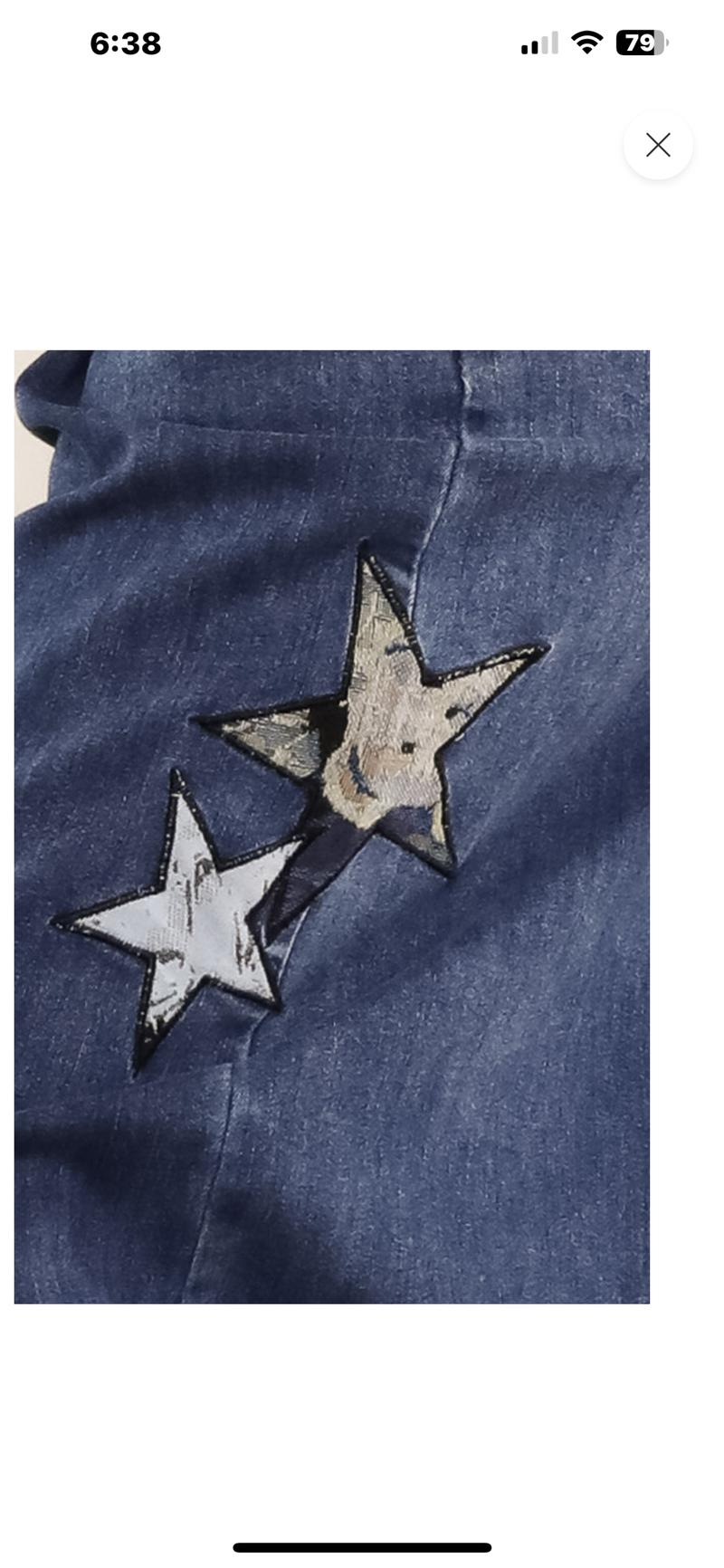 Star Dark Denim Pants - Bella Boutique & Bellasbylola.com