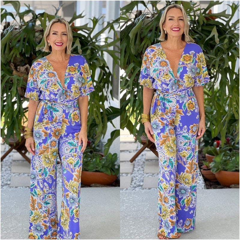 Amira Jumpsuit by Pia Colors 💜 - Bella Boutique & Bellasbylola.com