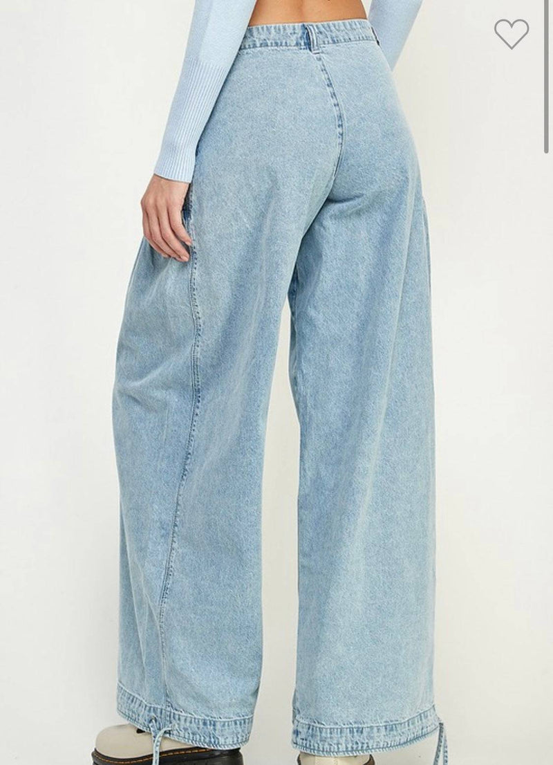 Baggy Retro Jeans - Bella Boutique & Bellasbylola.com