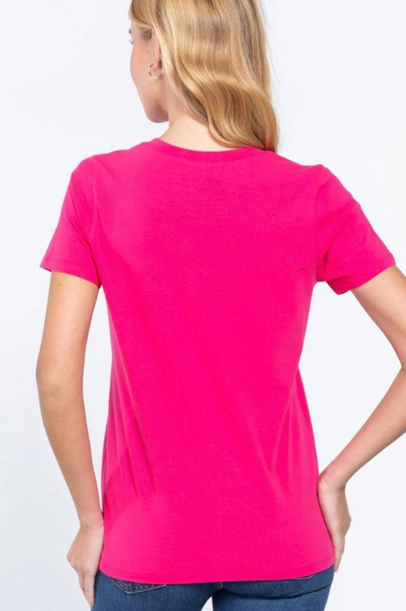 Basics Cotton Tops (various colors) - Bella Boutique & Bellasbylola.com