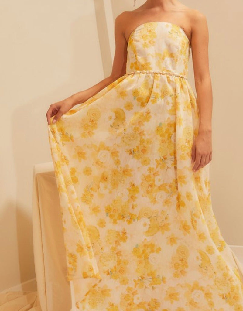 Beautiful Yellow Dress - Zimmermann Inspire - 🌟 - Bella Boutique & Bellasbylola.com