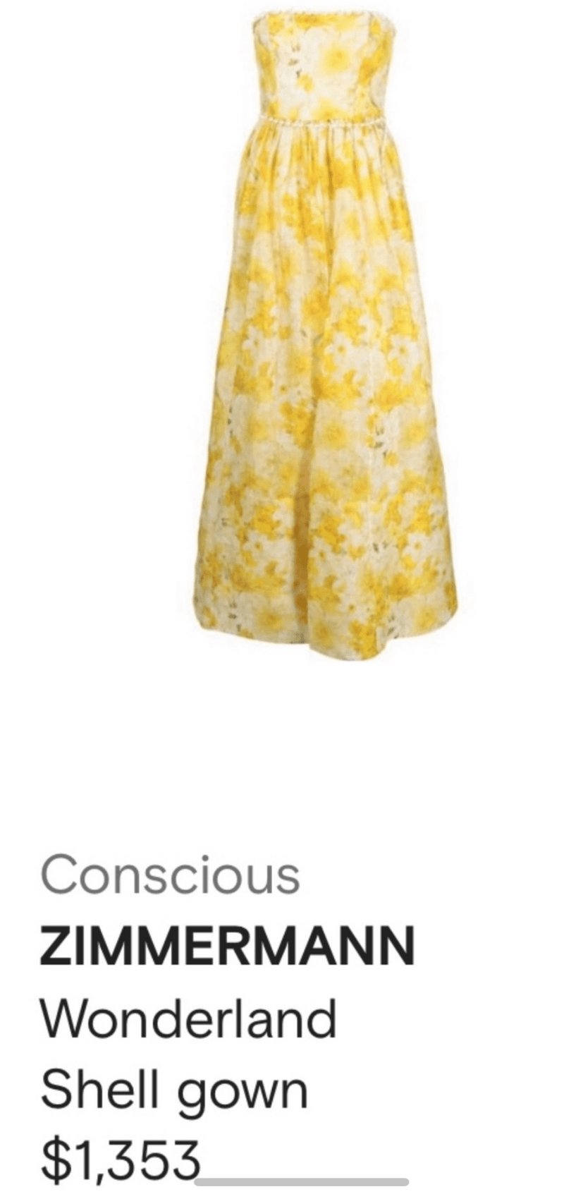 Beautiful Yellow Dress - Zimmermann Inspire - 🌟 - Bella Boutique & Bellasbylola.com